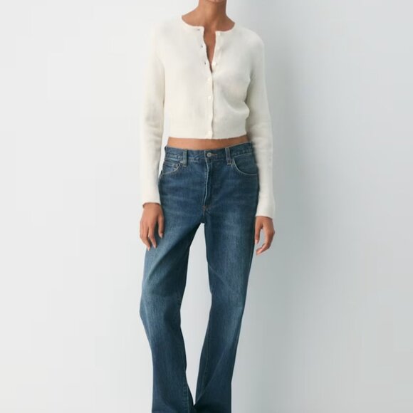 NWT Aritiza TNA Nexus Cardigan Heather Birch XS - Picture 2 of 7